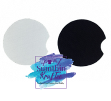 Load image into Gallery viewer, Sublimation Blank Car Coasters (2-pack)