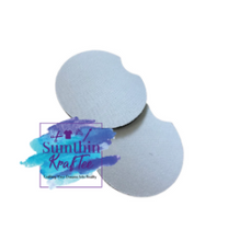 Load image into Gallery viewer, Sublimation Blank Car Coasters (2-pack)