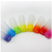 Load image into Gallery viewer, Gradient Color Frosted Shot Glasses