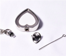 Load image into Gallery viewer, Sublimation Memorial Urn Necklace (Your Wings Were Ready)