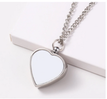 Load image into Gallery viewer, Sublimation Memorial Urn Necklace (Your Wings Were Ready)