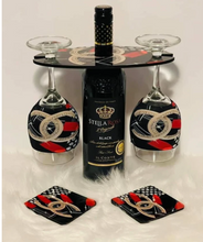 Load image into Gallery viewer, 3 -Piece Sublimation Wine Caddy Set