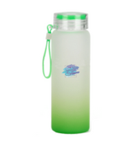 Load image into Gallery viewer, Gradient Color Frosted Glass Water Bottle
