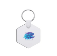 Load image into Gallery viewer, Sublimation MDF Keychain (Choose from 6 styles)
