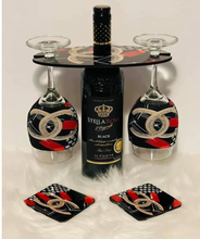 Load image into Gallery viewer, 3 -Piece Sublimation Wine Caddy Set
