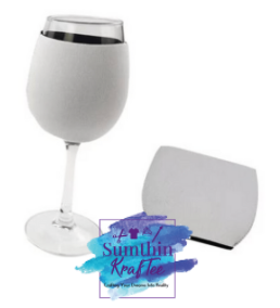 Wine Bottle and Glass Sleeve 3 Piece Set (Blank) – Flossie Blanks